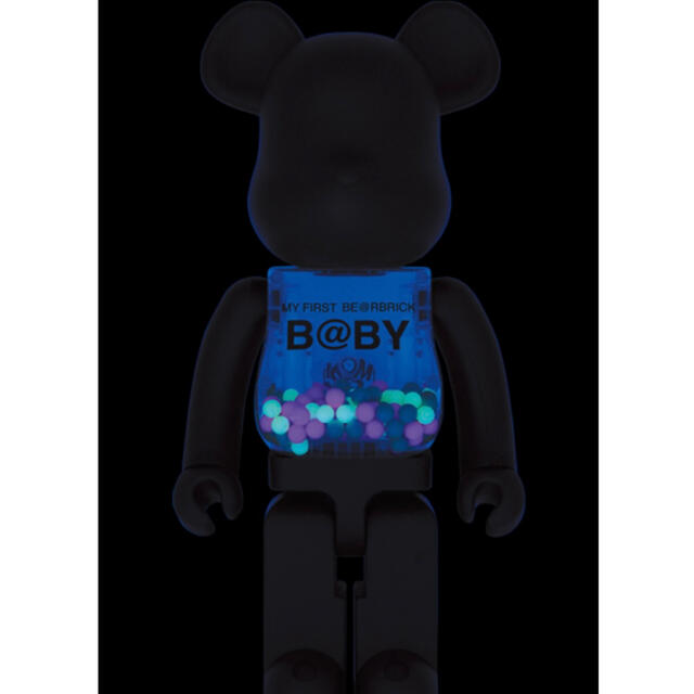 MEDICOM TOY(メディコムトイ)のMY FIRST BE@RBRICK B@BY MATT BLACK 400% エンタメ/ホビーのフィギュア(その他)の商品写真