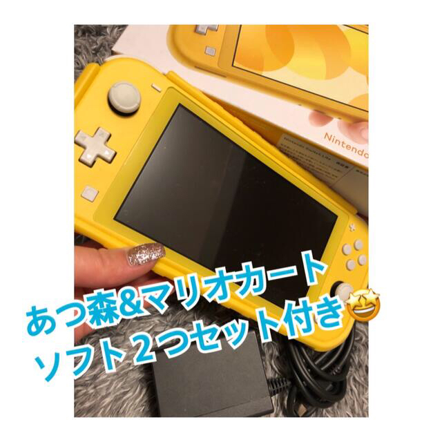 Nintendo switch light ソフト２つ付き！美品