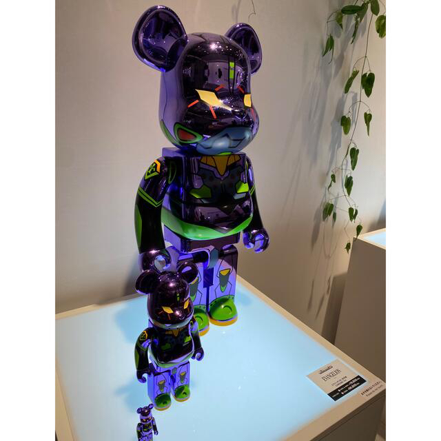 BE@RBRICK エヴァンゲリオン初号機 CHROME Ver. 1000%