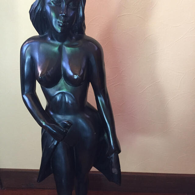 【日本未発売】 アンティーク 裸婦像 彫刻+オブジェ