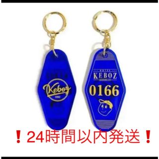 シュプリーム(Supreme)のKEBOZ HOTEL KEBOZ KEY TAG 【CLEAR BLUE】(キーホルダー)