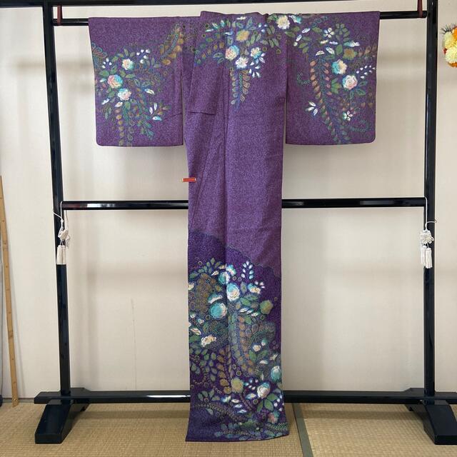 逸品! 【作家物 辻が花 絞り 金彩 金通し】 訪問着 | www