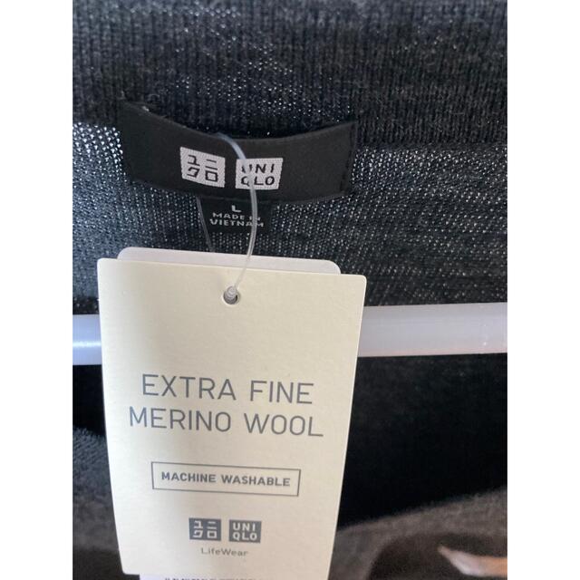 爆買い新作 ユニクロ Extra Fine Merinowool L焦茶 yatesrealty.com