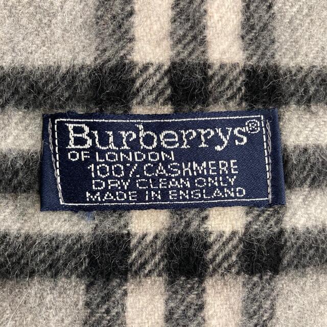 BURBERRY(バーバリー)のBurberrys/バーバリーズ カシミア100% イングランド製 マフラー レディースのファッション小物(マフラー/ショール)の商品写真