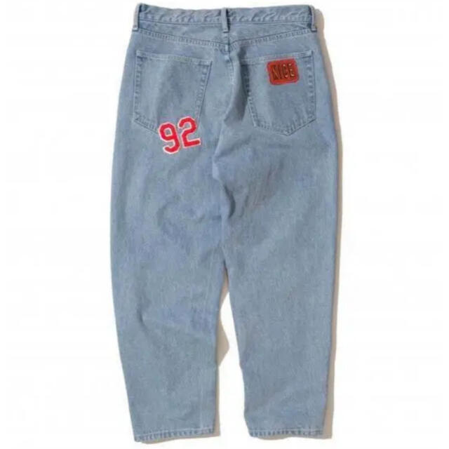 ケボズ KEBOZ FULL DECORATION DENIM PANTS