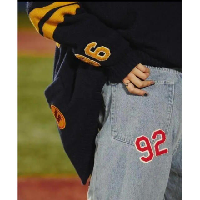 ケボズ KEBOZ FULL DECORATION DENIM PANTS