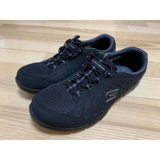 スケッチャーズ(SKECHERS)の【美品】スケッチャーズ GRATIS-COMFY FEELS ブラック 24.5(スニーカー)