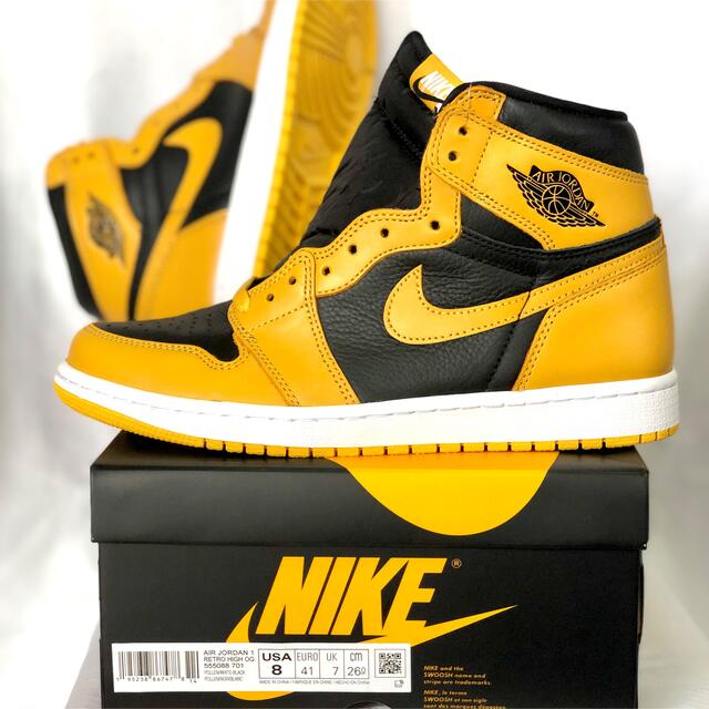 NIKE jordan1 pollen  26.0