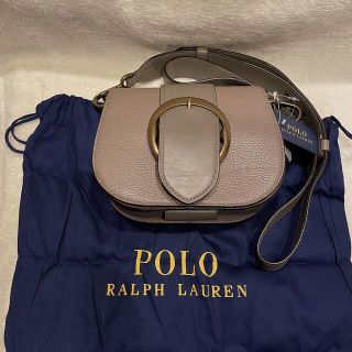 ポロラルフローレン(POLO RALPH LAUREN)の新品タグ付☆ポロ　ラルフローレン　ショルダーバッグ　グレージュ　　(ショルダーバッグ)