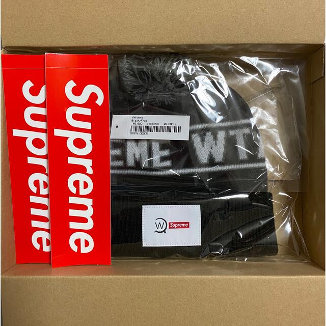 Supreme(シュプリーム)の21AW Supreme WTAPS Beanie ビーニーキャップ Black メンズの帽子(ニット帽/ビーニー)の商品写真