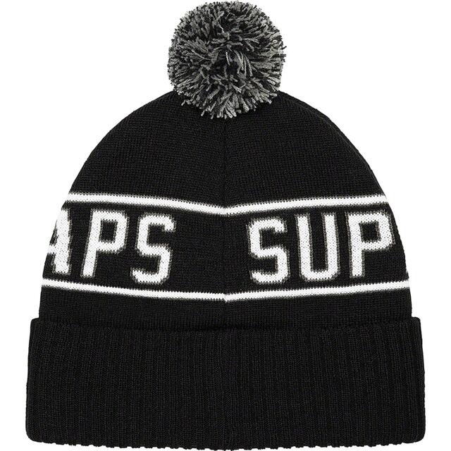 21AW Supreme WTAPS Beanie ビーニーキャップ Black - ニット帽/ビーニー