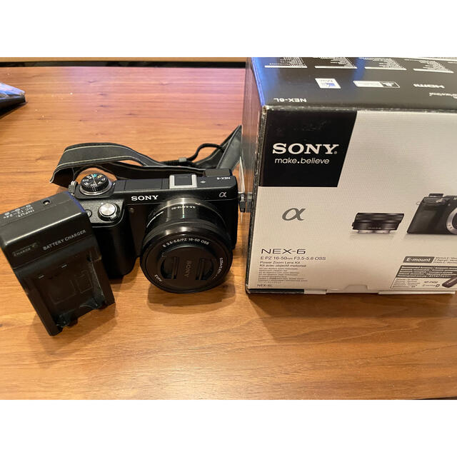 SALE新品SONY - NEX-6 パワーズームレンズキットの通販 by カメラ、服 ...