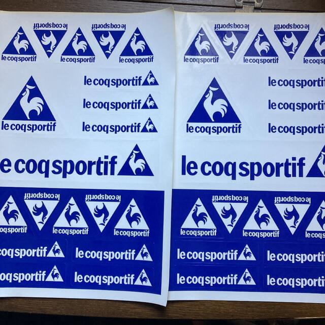 le coq sportif(ルコックスポルティフ)のルコック シール ステッカー 2シート スポーツ/アウトドアのスポーツ/アウトドア その他(その他)の商品写真