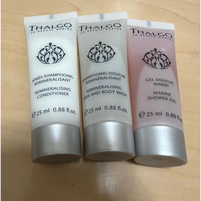 THALGO(タルゴ)のTHALGO  アメニティセット　3点 コスメ/美容のキット/セット(サンプル/トライアルキット)の商品写真