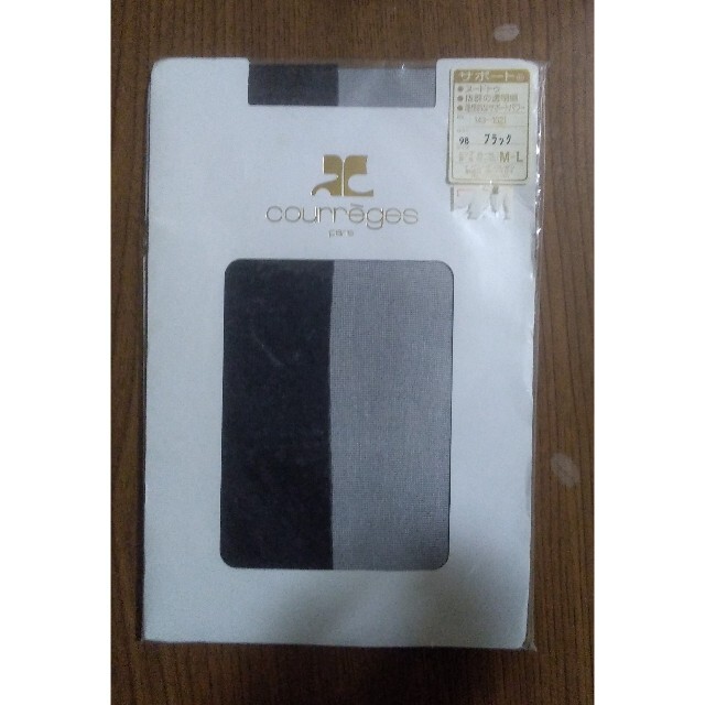 NAIGAI(ナイガイ)の【新品】　ナイガイ　ストッキング　黒　M～Lサイズ レディースのレッグウェア(タイツ/ストッキング)の商品写真