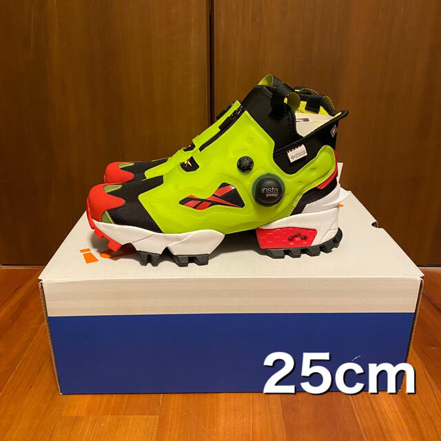 Reebok - 25cm ポンプフューリー ゴアテックス シトロン 新品未使用 の