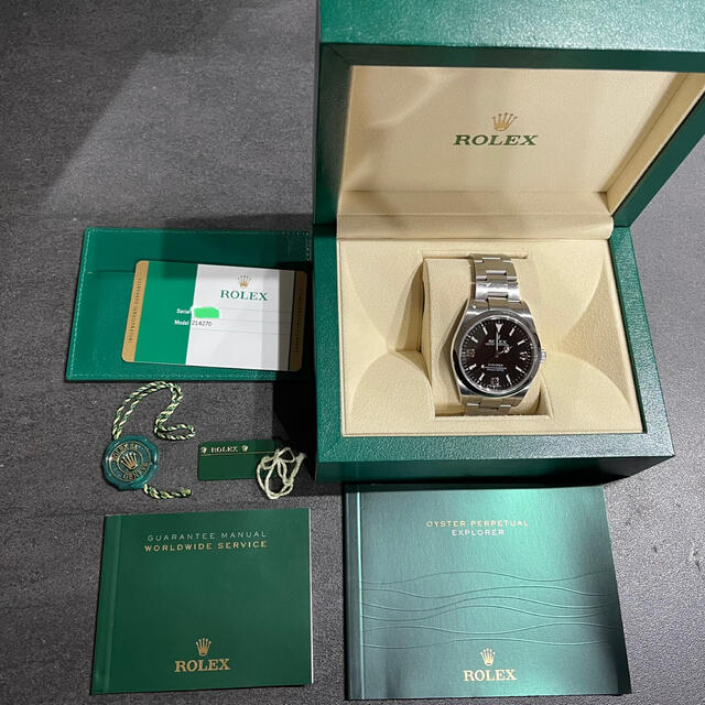 ROLEX(ロレックス)のロレックス　エクスプローラー1 214270前期型 メンズの時計(腕時計(アナログ))の商品写真