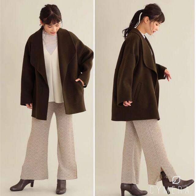 Stola. - ウールリバーショール衿コート stola.の通販 by ロク Stola. - ウールリバーショール衿コート stola.の通販 by ロク