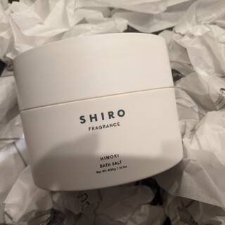 シロ(shiro)のSHIRO ひのき　バスソルト(入浴剤/バスソルト)