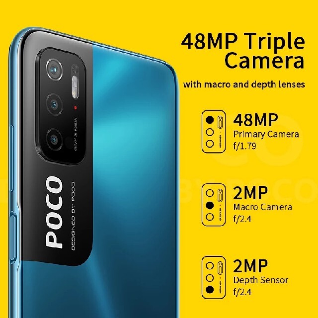 スマートフォン本体Xiaomi poco m3pro 5G 4GB/64GB