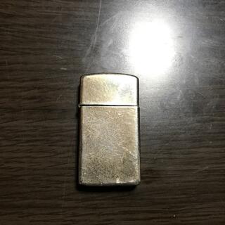 ジッポー(ZIPPO)のzippo スリム　スターリング(純銀)(タバコグッズ)