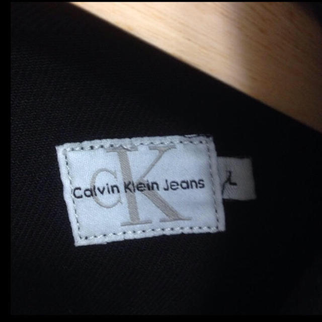 Calvin Klein(カルバンクライン)のNY購入CK❤️デザインデニムジャケット❤️ レディースのジャケット/アウター(Gジャン/デニムジャケット)の商品写真