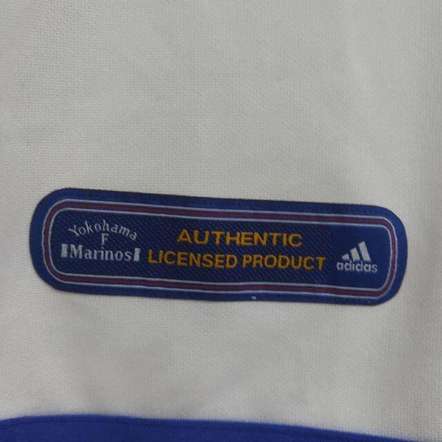adidas - 横浜F・マリノス2001ユニフォームL 松田直樹選手 直筆 adidas - 横浜F・マリノス2001ユニフォームL 松田直樹選手 直筆