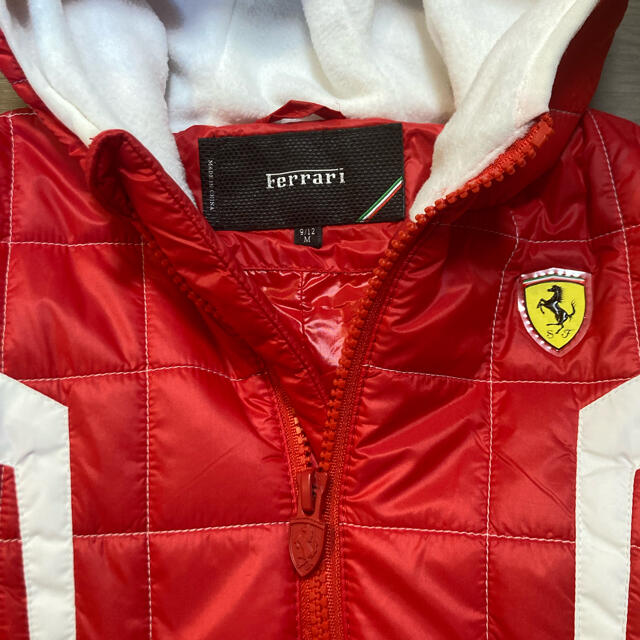 Ferrari(フェラーリ)のフェラーリ 9-12ヶ月(70〜80) 子供用 アウター カバーーオール キッズ/ベビー/マタニティのベビー服(~85cm)(カバーオール)の商品写真