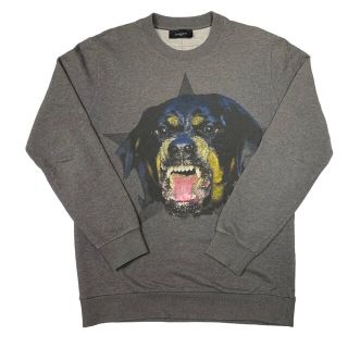 ジバンシィ(GIVENCHY)のGIVENCHY ロットワイラープリントトレーナー　ジバンシー (スウェット)