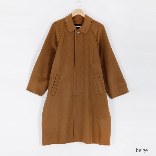 dholic(ディーホリック)のPOIK/wearable single handmade wool coat レディースのジャケット/アウター(ロングコート)の商品写真