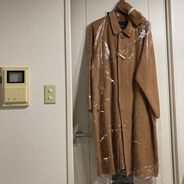 dholic(ディーホリック)のPOIK/wearable single handmade wool coat レディースのジャケット/アウター(ロングコート)の商品写真