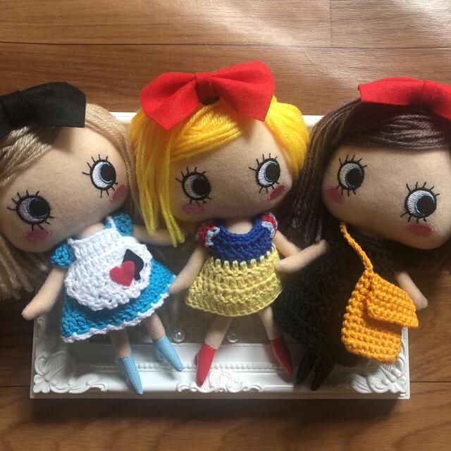happydoll イルメールイーマリーハンドメイド不思議の国のアリス&白雪姫