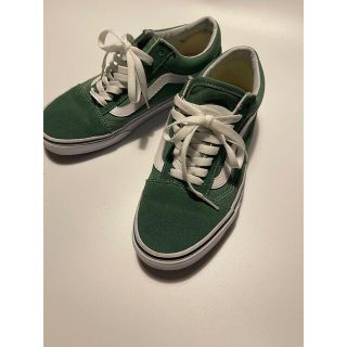 ヴァンズ(VANS)の▶ VANS バンズ オールド スクール グリーン スニーカー(スニーカー)