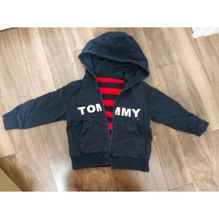 トミーヒルフィガー(TOMMY HILFIGER)のトミーヒルフィガー リバーシブルパーカー 90(ジャケット/上着)