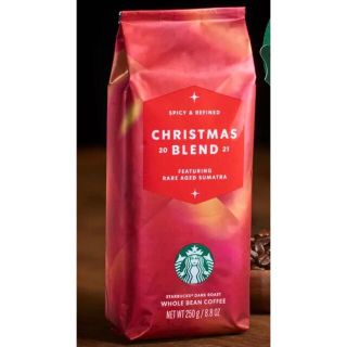 スターバックスコーヒー(Starbucks Coffee)のスターバックス®︎クリスマスブレンド　コーヒー豆(コーヒー)