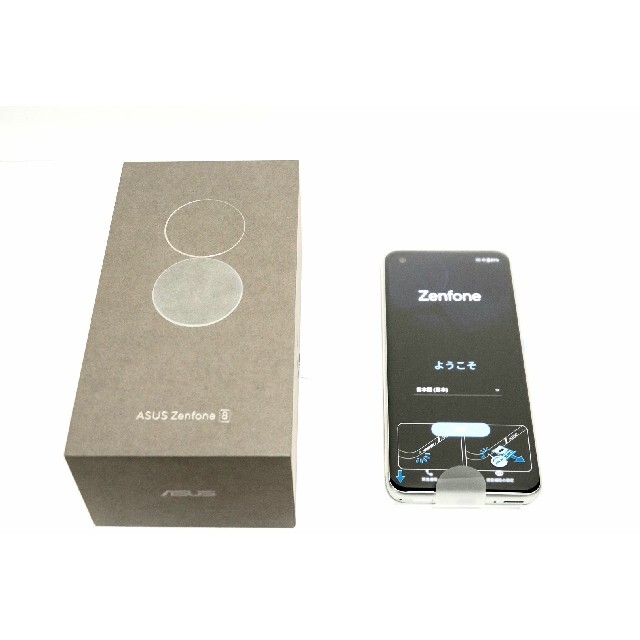 （新品交換品）Zenfone8 128GB 国内版 simフリー　シルバー