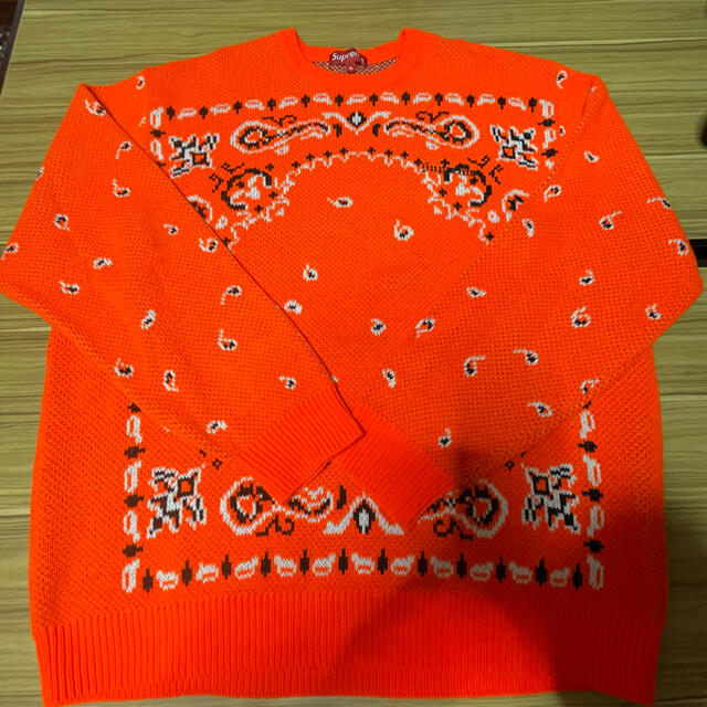 Supreme - Supreme Bandana Sweater バンダナセーター XLの通販 by ...