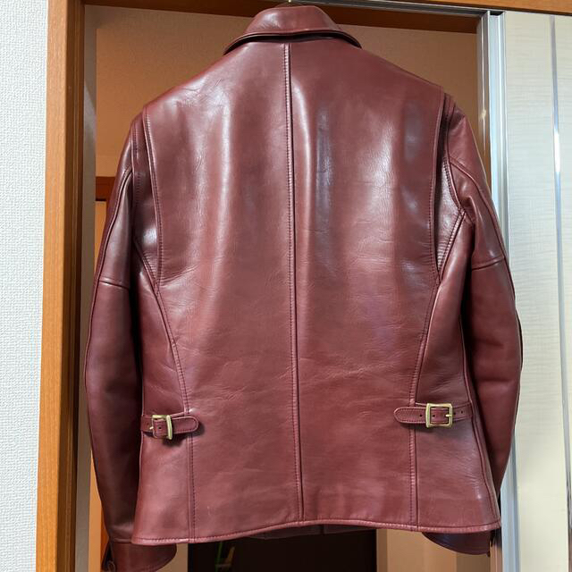 THE REAL McCOY'S(ザリアルマッコイズ)のy2レザーy2Leather HVR-42 レザージャケット　ライダース革ジャン メンズのジャケット/アウター(ライダースジャケット)の商品写真