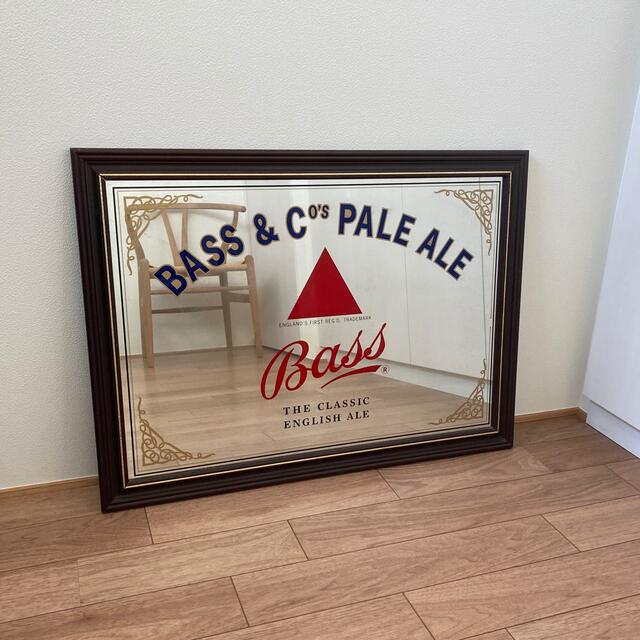 BASS PALEALE バスペールエール ビンテージ パブミラー BASS PALEALE バスペールエール ビンテージ パブミラー