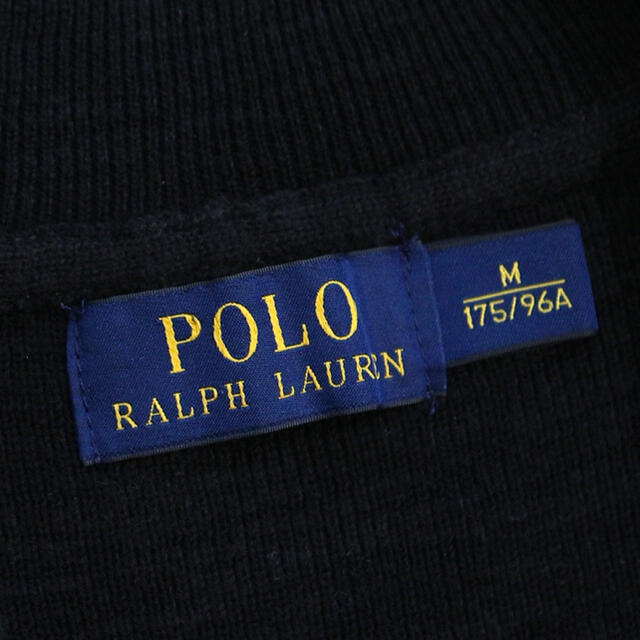 POLO RALPH LAUREN(ポロラルフローレン)のPOLO RALPH LAUREN ポロラルフローレン ハーフジップ デカロゴ メンズのトップス(ニット/セーター)の商品写真
