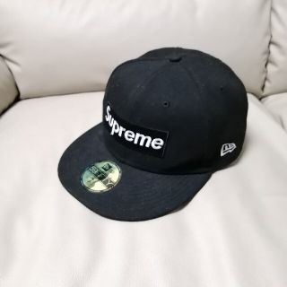 シュプリーム(Supreme)のSupreme NEW ERA ボックスロゴ Champions キャップ 黒(キャップ)