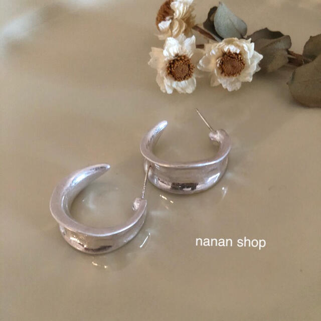 TODAYFUL(トゥデイフル)のフープピアス  silver  【即購入OK】シルバーフープピアス レディースのアクセサリー(ピアス)の商品写真