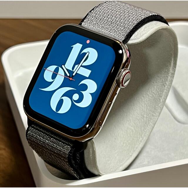 Apple Watch series5 44ミリ シルバーステンレス