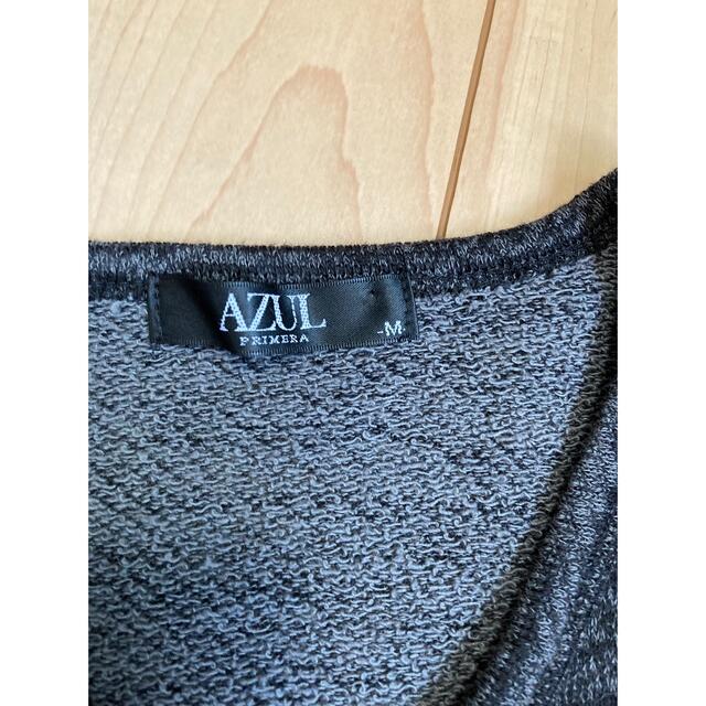AZUL by moussy(アズールバイマウジー)のAZUL■アズール  ロングTシャツM メンズのトップス(Tシャツ/カットソー(半袖/袖なし))の商品写真
