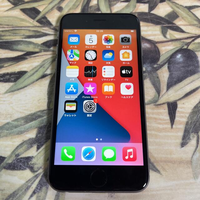 高評価好評】iPhone - iPhone 6s Space Gray 64 GB SIMフリーの通販 by ...