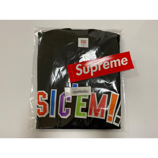 Supreme(シュプリーム)のSupreme WTAPS Sic'em! Tee Black Tシャツ M メンズのトップス(Tシャツ/カットソー(半袖/袖なし))の商品写真