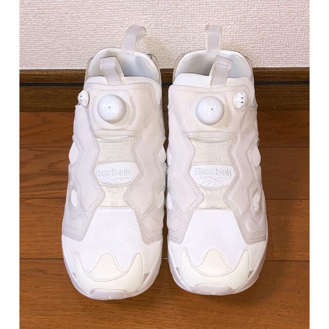 SNIDEL(スナイデル)の良品 REEBOK × SNIDEL PUMP FURY 24.5cm ホワイト レディースの靴/シューズ(スニーカー)の商品写真