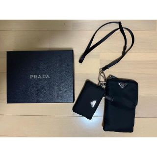 プラダ(PRADA)のPrada ネックポーチ　リナイロン(ボディーバッグ)