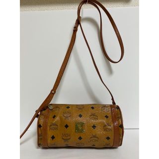 エムシーエム(MCM)のMCM　ロゴグラム　2WAY　ミニ　ボストンバッグ　ショルダー　ハンドバッグ(ショルダーバッグ)