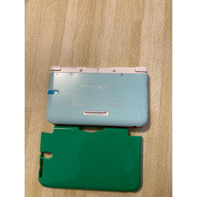 タッチペン無  3DSLL 白 本体 SD(2GB)、充電器付
